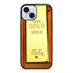 iPhone 15 Skal - Guldtacka