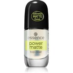 Essence Power Matte Matterende gel overlak 8 ml