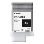 Canon bläckpatron PFI-107 orignal svart 130 ml, art. 6705B001 - Passar till imagePROGRAF IPF 670, 670 MFP L 24, Series, 770 36, MFP, 780 785