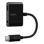 Adaptateur Belkin USB-C 3,5 mm RockStar audio + recharge