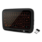 2.4ghz Backlight Wireless Keyboard H18+ Usb Full Touchpad Screen