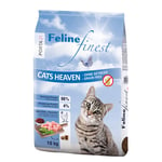 Ekonomipack: 2 x 10 kg Porta 21 torrfoder för katter - Feline Finest Cats Heaven