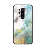 Hülle® Gradient Color Anti-Scratches Glass Case Compatible for OnePlus 8 Pro (2)