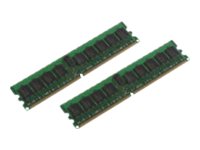 Coreparts - Ddr2 - Sats - 4 Gb: 2 X 2 Gb - Dimm 240-Pin - 400 Mhz / Pc2-3200 - Registrerad - Ecc Chipkill - För Ibm Eserver Xseries 226  236  260  336  346  366  460  Lenovo Bladecenter Hs20