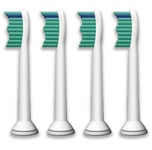 4 Electric Toothbrush Heads Compatible with PHILIPS SONICARE Head Phillips Pack