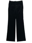 PACO RABANNE Velvet Black Slim Leg Trousers Size 40 NEW RRP 605