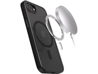 Crong Hybrid Frost Mag Cover - Etui Iphone 16E Magsafe (Czarny)