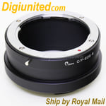 Contax Yashica C/Y lens to Canon EOS R RF mount mirrorless full frame adapter