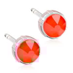 Blomdahl Örhängen MP Medical Plast 6mm Electric Orange