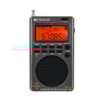 Reteness TR110 Portabel SSB Shortwave Radio FM MW SW LSB AIR CB VHF UHF Full Band NOAA Alert Digital Radio Receiver for Outdoor