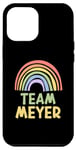 Coque pour iPhone 14 Plus Happy Colorful Team Meyer Rainbow Pride Green Yellow