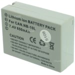 Batterie pour CANON POWERSHOT SX40 HS - Garantie 1 an