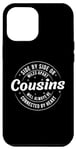Coque pour iPhone 12 Pro Max Side By Side Or Miles Apart, Cousin Will Always Connected