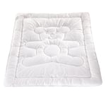 Merino Wool Bedding Baby Duvet Cot Bed 120 x 150 + flat Pillow 40/60 500gsm 8tog