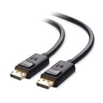 Cable Matters 18m VESA Certifierad Displayport till Displayport 1.4 kabel 8K i 60Hz 324Gbps 10-bit HDR