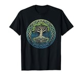 Distressed Celtic Tree of Life With the Gaelic Knotwork T-Shirt