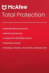 McAfee Total Protection (2023)  Unlimited Device 1 Year McAfee Key GLOBAL