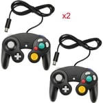 2X Wired Manette Controller Classique pour Nintendo GameCube GC Wii Console