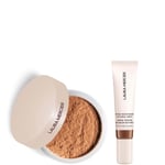 Laura Mercier Mini Translucent Loose Setting Powder Ultra Blur and Travel Size Tinted Moisturiser Dewy Duo (various shades) - 5N Clay