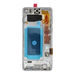 Galaxy S10 Skärm med LCD-display FixCell Renoveradde - Vit
