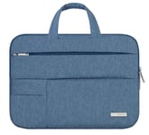 ZYDP Laptop Bag For Handbag Computer 11 14 15.6 Inch, Macbook Air Pro Notebook 15.6 Sleeve Case (Color : Blue, Size : 15.6inch)