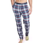 Jockey Night And Day Pyjama Pants Marin Rutig Large Herr