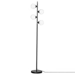 Punto Golvlampa 160cm Svart/Opal