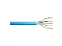 DIGITUS Professional Installation Cable - Samlet kabel - 305 m - UTP - CAT 6a - IEEE 802.5/IEEE 802.3 - halogenfri, riser - lys blå, RAL 5012