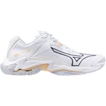 Mizuno Wave Lightning Z8 Håndballsko Dame - Hvid - str. 36,5