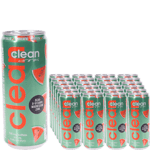 24 x Clean Drink Energidryck Vattenmelon | 24 x 330ml