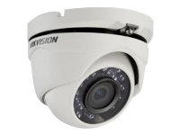 Hikvision HD1080P IR Turret Camera DS-2CE56D0T-IRMF - Övervakningskamera - kupol - utomhusbruk - väderbeständig - färg (Dag&Natt) - 2 MP - 1080p - M12-montering - fast lins - kabelanslutning - komposit, HD-CVI, HD-TVI, AHD - DC 12 V