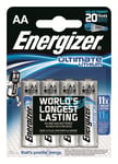 Energizer 4-pack Lithium batterier AA Ultimate 1,5V