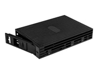 Startech.Com 2.5In Sata/Sas Ssd/Hdd To 3.5In Sata Hard Drive Converter - Storage Bay Adapter - 3.5" To 2.5" - Black - 25Satsas35 - Adapter För Lagringsfack - 3,5 Till 2,5 Tum - Svart - För P/N: S352bu33hr, Satdock5u3er, Satdup11img, Sateraser4, Sats