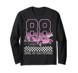 Back To The Future Delorean 88 MPH Jersey Numbers Long Sleeve T-Shirt