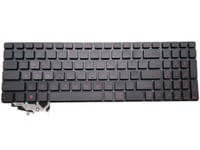 Asus 90Nb07z1-R31ui0, Tangentbord, Engelska (Usa), Asus, Asus Gl552jx