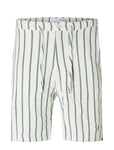 Slhreg-Brody-Sal Shorts Bottoms Shorts Casual Cream Selected Homme