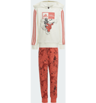 Adidas Adidas Adidas X Disney Mickey Mouse Hoodie And Jogger Set Treenivaatteet OFF WHITE / BRIGHT RED