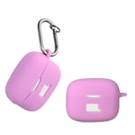Silicone case for JBL Tune 230 NC TWS T230NC case cover for headphones Dark Pink