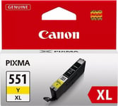 Canon CL-551XL Yellow Ink Cartridge Original for Pixma MX725 (6446B001)