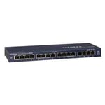 NETGEAR ProSafe 16 Port Gigabit Desktop Switch Unmanaged Gigabit Ethernet (10...