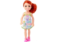 MGA Barbie Chelsea docka pastellfärgad klänning