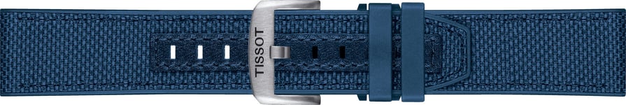 Tissot Klockarmband T1214204705106C / T604047744 Läder/Textil Blå 23mm