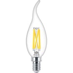 10 st MASTER LED Candle DimTone 3,4W 470 lumen E14 BA35 klar