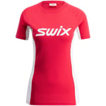 Swix RaceX Classic T-skjorte Dame Cherry Berry / Bright White, S