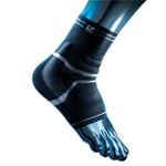 LP Support X-TREMUS 110XT Compression Ankle Brace - Ankle Support for Sports, Size:XXL, Colour:Black