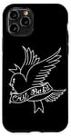 Coque pour iPhone 11 Pro Cry Baby Tattoo Esthétique Crybaby Bird