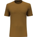 Salewa Pure Box Dry T-shirt Med Korta ärmar Brun XL Man