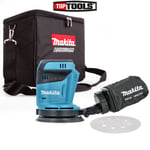 Makita DBO180Z 18V Li-ion Random Orbit Sander Cordless Body With Cube Bag  