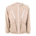 HUGO BOSS Jacket Light Beige Hooded Oversized Size Medium MA 257