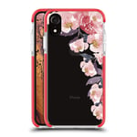 Official Monika Strigel Rose My Garden Red Shockproof Gel Bumper Case Compatible for Apple iPhone XR